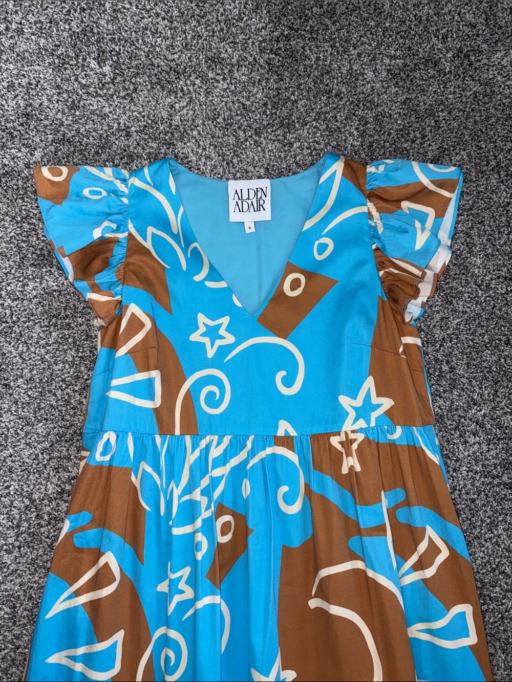 Alden Adair Zoe Dress in Prickly Pear - Picture 4 of 7